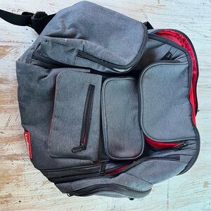 LuvdBaby Premium Diaper Bag - Grey